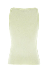 Lime green viscose blend top -  | Wise