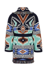 Embroidered wool cardigan -  | Wise