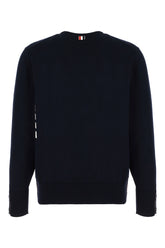 Maglione in cotone blu notte -  | Wise