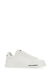 White leather Portofino sneakers -  | Wise