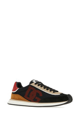 Multicolor suede and mesh DG Aria sneakers -  | Wise