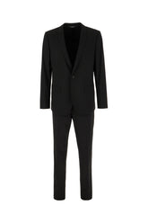 Black stretch wool suit -  | Wise