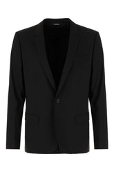 Black stretch wool suit -  | Wise