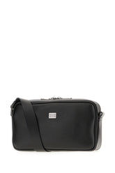 Black leather crossbody bag -  | Wise