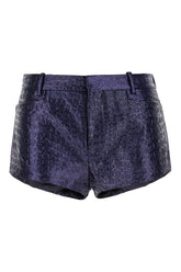 Purple nylon shorts -  | Wise