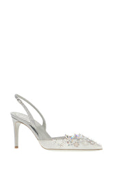 Silver laces Cinderella pumps -  | Wise