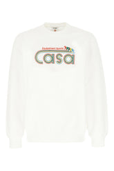 White cotton Equipement Sportif sweater -  | Wise