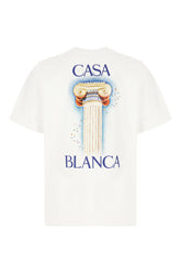 White cotton Le Colomne t-shirt -  | Wise