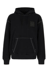 Black cotton sweatshirt -  | Wise