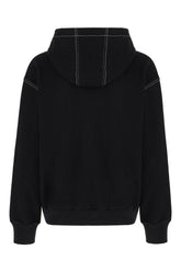 Black cotton sweatshirt -  | Wise