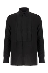 Camicia in seta nera -  | Wise