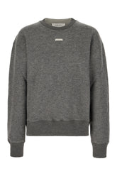 Grey wool blend sweater -  | Wise