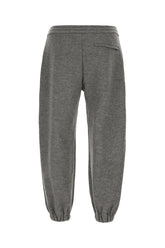 Grey wool blend joggers -  | Wise