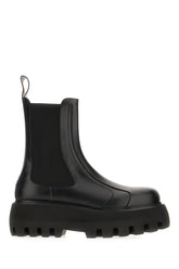 Black leather ankle boots -  | Wise