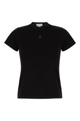 T-shirt in cotone nero -  | Wise