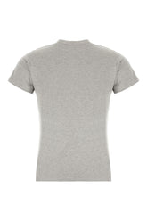 T-shirt in cotone grigio -  | Wise