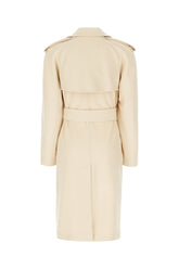 Sand cashmere coat -  | Wise