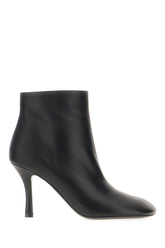 Black leather ankle boots -  | Wise