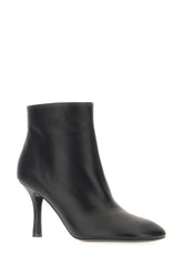 Black leather ankle boots -  | Wise