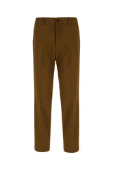 Brown cotton pants -  | Wise