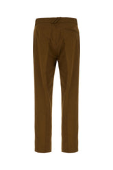 Pantalone in cotone marrone -  | Wise