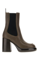 Mud leather ankle boots -  | Wise