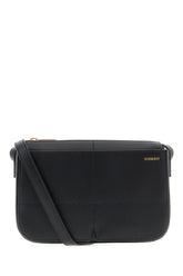 Black leather crossbody bag -  | Wise