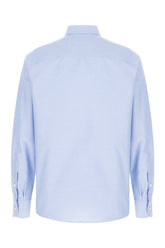 Camicia in cotone azzurro -  | Wise