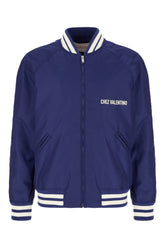 Bomber in nylon blu -  | Wise