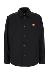 Black fabric shirt -  | Wise