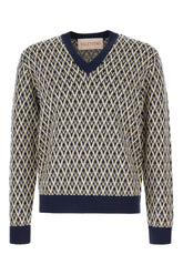 Embroidered wool sweater -  | Wise