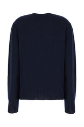 Maglione in lana blu notte -  | Wise