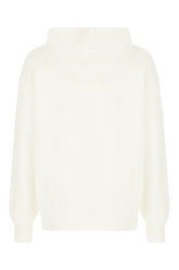 Ivory cotton sweatshirt -  | Wise