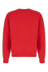 Felpa in cotone rosso -  | Wise