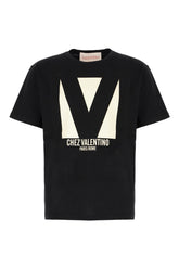 Black cotton t-shirt -  | Wise