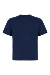 Navy blue cotton t-shirt -  | Wise