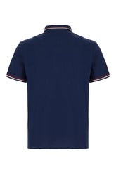 Midnight blue cotton polo shirt -  | Wise