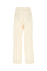 Pantalone in lana rosa carne -  | Wise