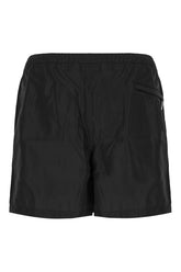 Black nylon swimming shorts -  | Wise