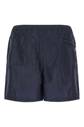 Navy blue nylon swimming shorts -  | Wise