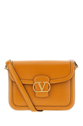 Caramel leather 9TO5 crossbody bag -  | Wise