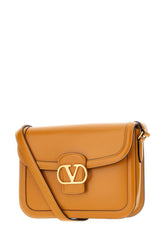 Caramel leather 9TO5 crossbody bag -  | Wise