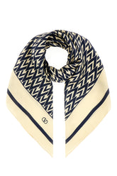 Printed silk foulard -  | Wise