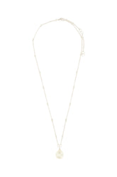 Silver metal necklace -  | Wise