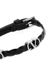 Black leather bracelet -  | Wise