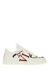 Two-tone leather and fabric VL7N sneakers -  | Wise