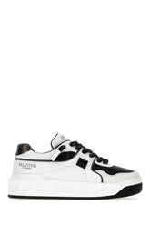 Multicolor nappa leather and fabric One Stud XL sneakers -  | Wise