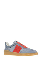 Multicolor split leather Upvillage sneakers -  | Wise