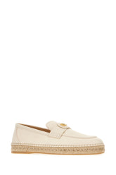 Ivory leather espadrilles -  | Wise