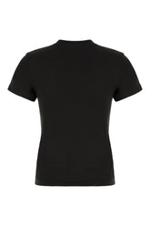 T-shirt in cotone nero -  | Wise